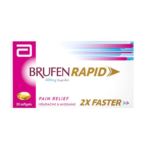 Brufen Rapid 400mg Softgels For Fast Pain Relief Pack of 20s