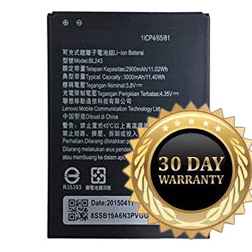YSH Enterprises Compatible Battery for Lenovo K3 Note A7000 BL-243 2900 mAh