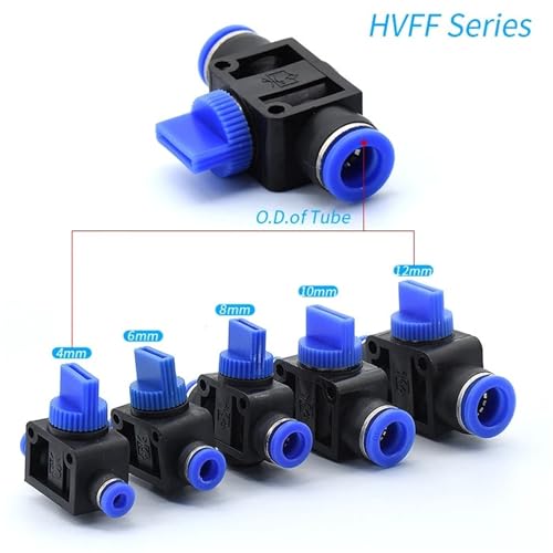 Conector neumático de 4mm para solucionar cortes en mangueras de aire 4