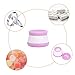 AOUTACC 5 Pack Travel Containers, TSA Approved 20ml Leakproof Silicone Cream Jars Squeezable Portable Soft Travel Bottles for Shampoo Conditioner Lotion Face Hand Body Cream Toiletries