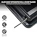Cigarette Rolling Machine, Manual Cigarette Roller, Portable Black Rolling Machine,Suitable for 8mm Cigarette Tubes, Gift for Men and Women, Ideal for Home & Travel.