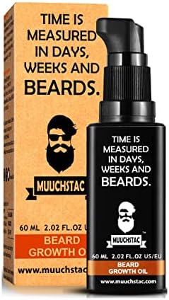 Muuchstac Beard Growth Oil For Men -60 ml