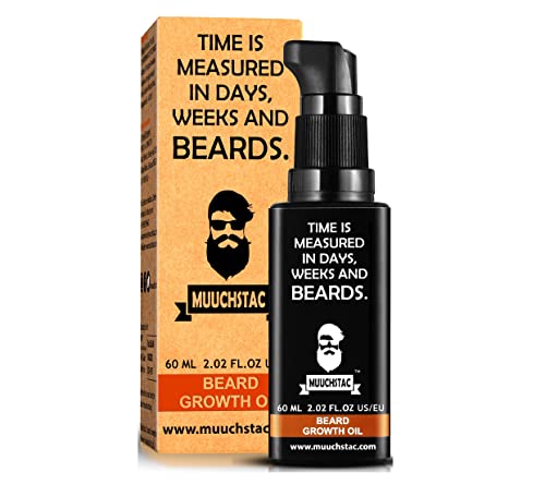 Muuchstac Beard Growth Oil For Men -60 ml