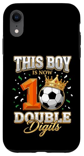 This Boy Is Now Double Digits �T�b�J�[�X�|�[�c 10�΂̒a���� �X�}�z�P�[�X iPhone XR �p