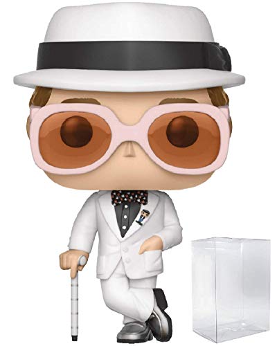 Funko Rocks: Elton John - Greatest Hits Pop! Vinyl Figure (Includes Compatible Pop Box Case)
