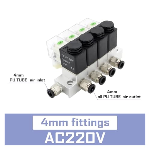 Électrovanne pneumatique 2V025 normalement fermée pour sécuriser les circuits