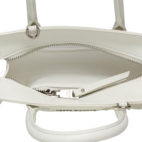 Steve Madden Peach Mesh/Pearl Top Handle, White3