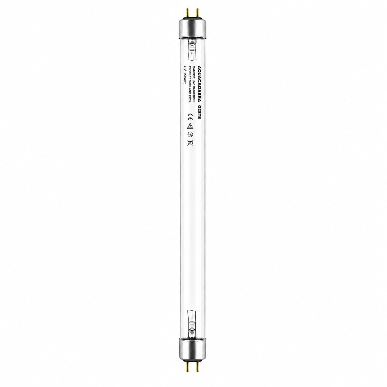 Aquacadabra Vanquish T8 UV Replacement Bulb for Pond UV Clarifiers | 15W, 25W, 30W, 40W, 55W & 75W UV Lamp (T8 25W UV Bulb)