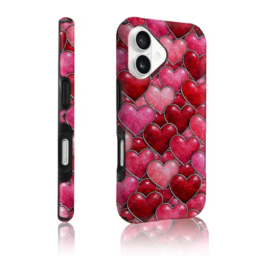 Coque antichoc iPhone 16 magnétique double couche brillante 2en1