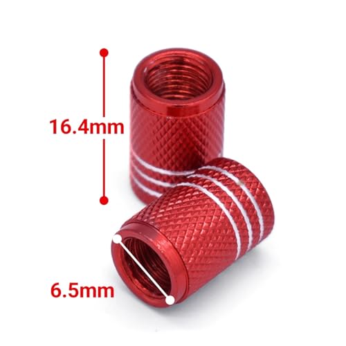 Tapas de válvulas para Yamaha Tricity 300 de aluminio resistente 6