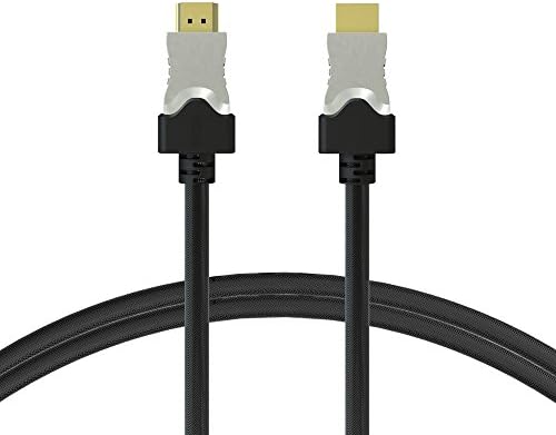 Goronya 3FT HDMI to HDMI Cable with 30AWG Luxury TPE Material Braided Nylon Cable Supports HDMI Version 2.0 Full HD 4K 1080P 3D Player and ARC