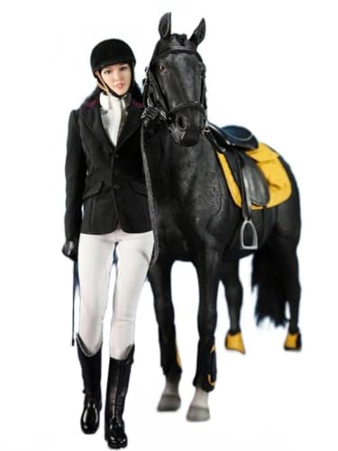 Modèle racehorse 1/6 avec ensemble vêtements équestres MF004A