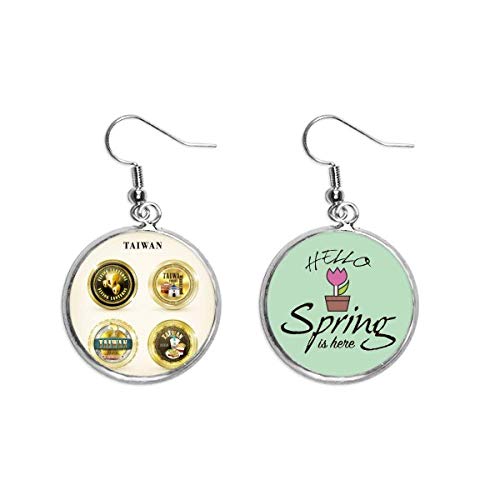 Pendientes de Taiwán ideales para viajes y looks de primavera