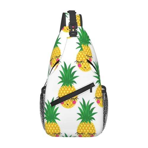Grand sac à bandoulière Pineapple1 anti-fatigue voyage homme femme