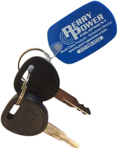 (YPS) T5520-75191 New OEM KIOTI Starter Switch Key Set for NX & DK10 Tractors, Mechron + Other Models