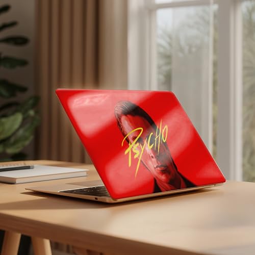 Image of NoWorries Laptop Skin for 15.6 & 14 Inch Laptop | Motivational, Superhero, Sports & Graphic Design Laptop Sticker Wrap | Premium Vinyl Laptop Cover (Psycho, 15 x10inches)