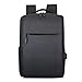XKUN Sac à Dos Femme Ordinateur Portable Sac À Dos USB Sac De Sac À Dos Sac À Dos De Sac À Dos Anti-Volume Hommes Backbag Travel Daypacks Main Loisirs Sac À Dos Femmes Gril-Black