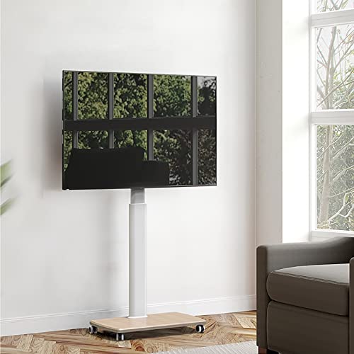 Soporte universal móvil para TV con ruedas 37-75 pulg miniatura 6