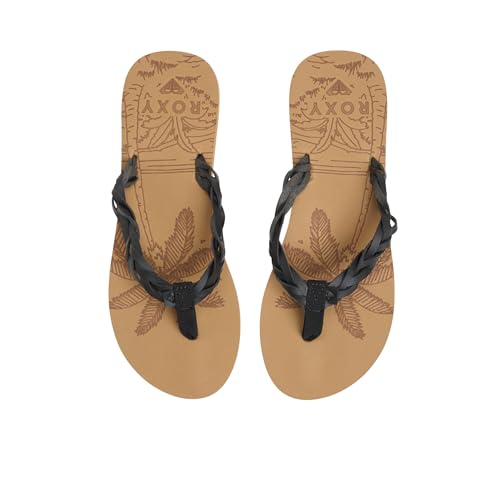 Image of Roxy Women's Feel Breezie Braided Flip Flop Sandal