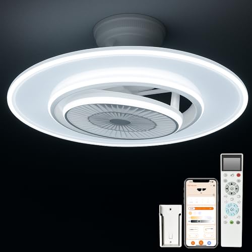 �t�@���t���V�[�����O���C�g LED�V�[�����O�t�@�����C�g �T�[�L�����[�^�[�t�� �Ɩ� 10�� 12�� 14�� 20�� �������F �����R�� DC���[�^�[ �É� ������� �X�}�z���� �^�C�}�[ ��铔 �ԐڏƖ� ������ Alexa Google Home�Ή� 