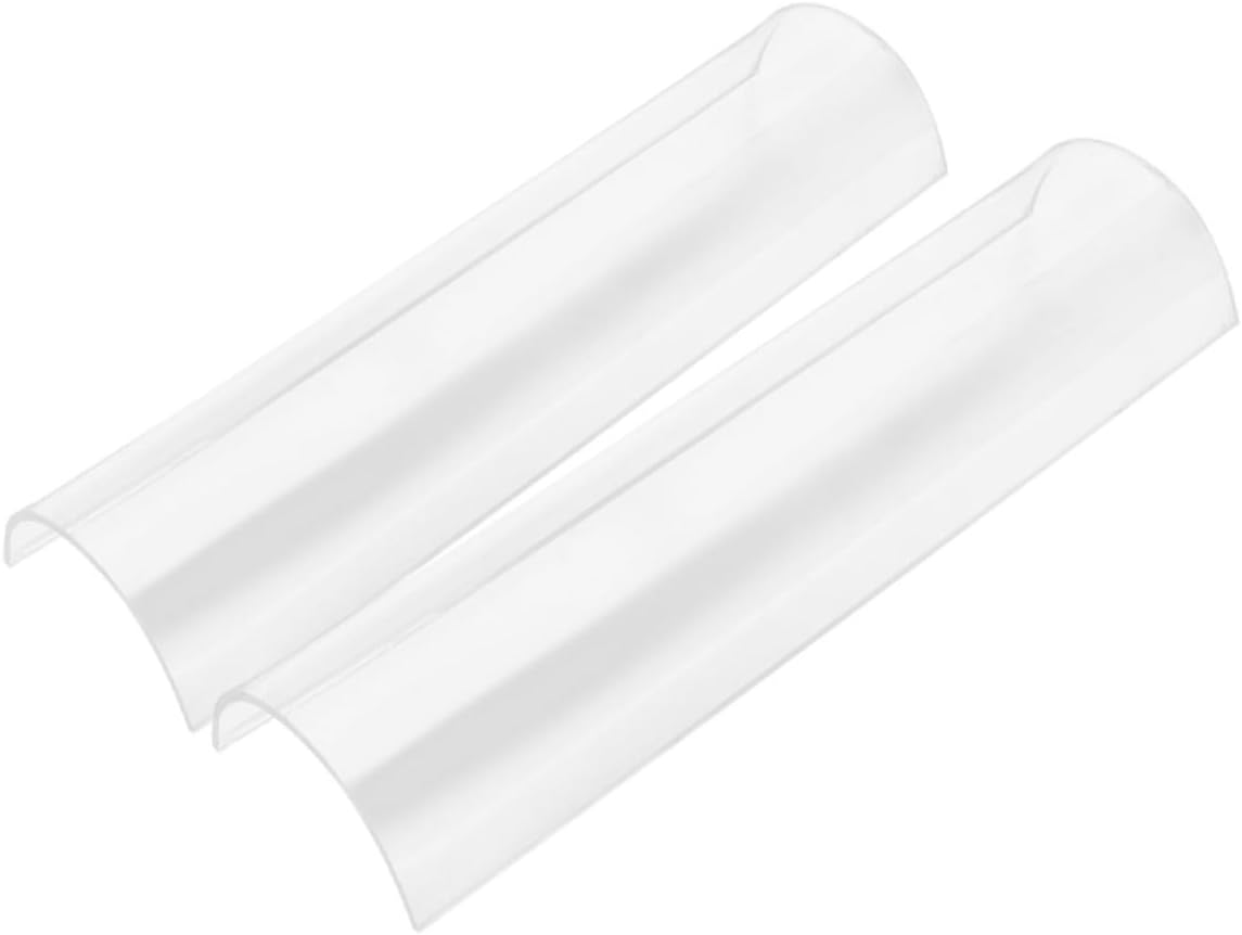 Mobestech 8pcs Acrylic U-shaped Cake Roll Molds for Roll Creation Easy to Baking Tool for Home Bakers Design for Precision Shaping for Dessert Making