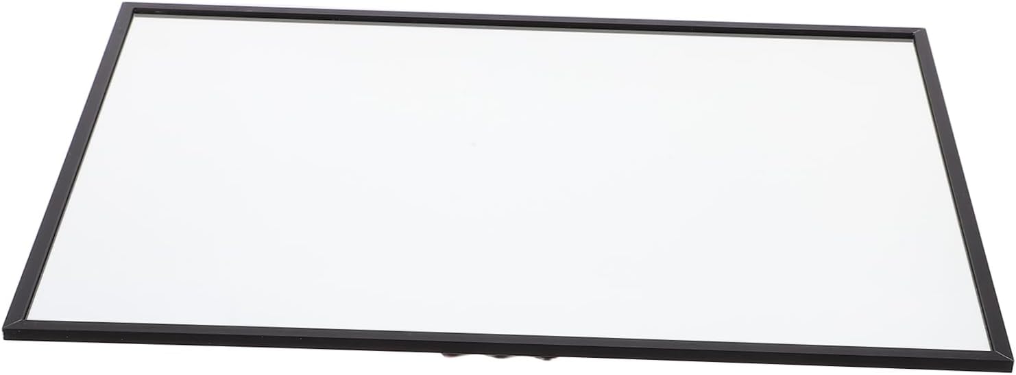 High Definition Small Floor Mirror for Shoe Fitting and Makeup Multi Functional Lightweight Dressing Mirror with Elegant Aesthetic Desk and Entryway Decor