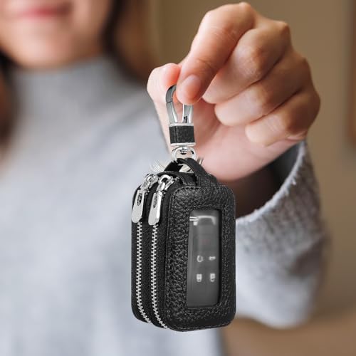 Estuche para llaves de coche contra arañazos con doble compartimento 6