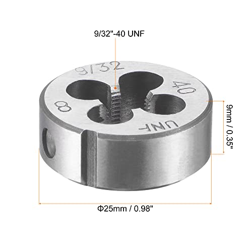 Terraja 9/32"-40 UNF uxcell ideal para solucionar roscas dañadas en componentes de máquina 3