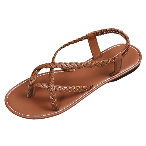Genérico Sandalias Deportivas ortopédicas para Mujer zapatos de playa Cómodas Ligeras Caminata Sandals Planas Verano Moda Plataforma piscina vacaciones