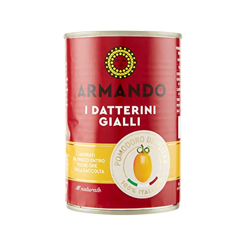 ARMANDO I Datterini Gialli, Pomodori 100% Italiani, 12x400g