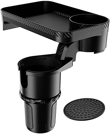 Porte-Gobelet Double Pour Voiture – Support Réglable à Fixation Sur Tableau De Bord, Stable Et Anti-Vibration