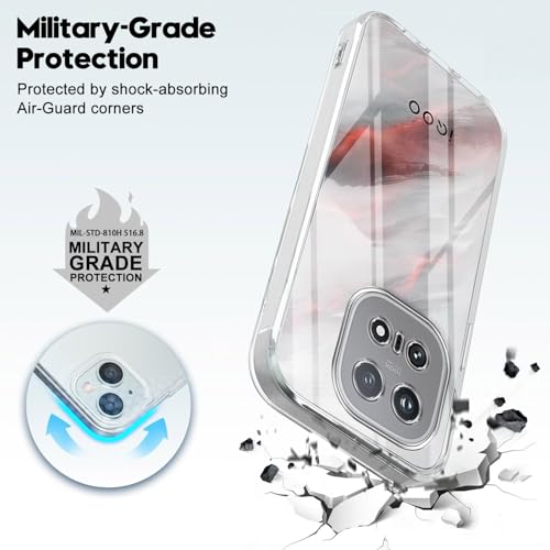 Image of Jkobi Silicone Back Cover Case for Vivo iQOO 15 5G (Clear Shockproof Case with Camera Protection | Soft and Flexible | Transparent)