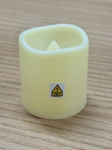 Velas votivas LED de 1.5 pulgadas que solucionan el peligro de fuego en fiestas infantiles