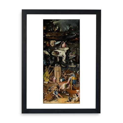 Hieronymus Bosch The Garden of Earthly Delights Hell poster grand format encadré art classique