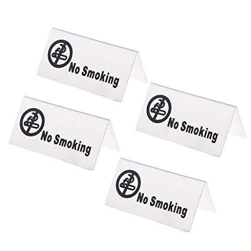 Fancyes 4 Unidades de Barraca de aço Inoxidável Estilo