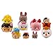 Disney Tsum Tsum Mini Figures Mystery Pack - 4 Pack Bundle with Disney Tsum Tsum Figures Series 4 Plus Stickers (Disney Party Favors)