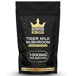 Tiger Milk Mushroom – Lung & Immune Support Supplement – Vegan Herbal Blend with Functional Mushrooms – 60 Vegan Capsules – by Nutrition Kings