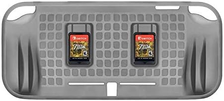 Game Console Silicone Protective Case for Nintendo Switch Lite Durable (Color : Grey)