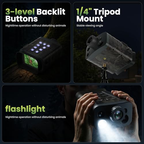 Digital Night Vision Binoculars for Hunting