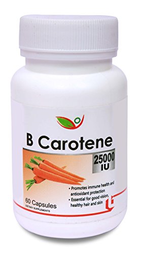 Biotrex Nutraceuticals Beta Carotene 25000Iu – 60 Capsules Biotrex Nutraceuticals Beta Carotene 25000Iu – 60 Capsules