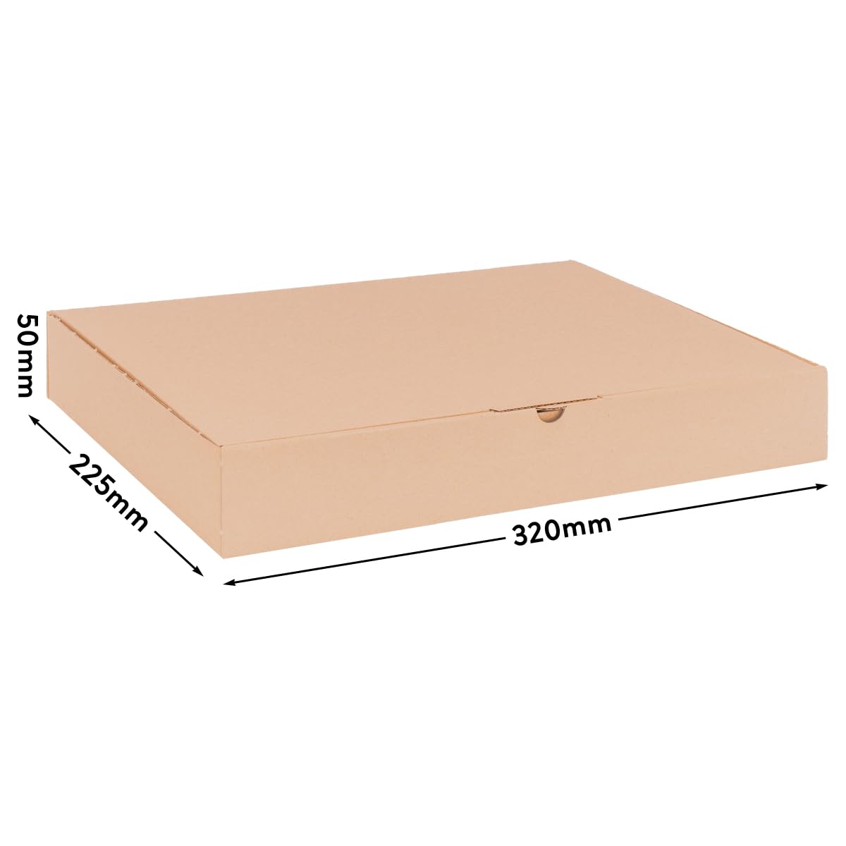 verpacking 300 cartons extra-plats 320 x 225 x 50 mm brun MB-4 [taille et couleur au choix] boîtes d'expédition boîte pliante carton pliant Lettre Max envoi postal conforme DHL simple cannelure