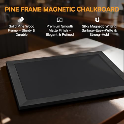 Tableau noir magnétique DOLLAR BOSS pour planifier les menus et notes - 2