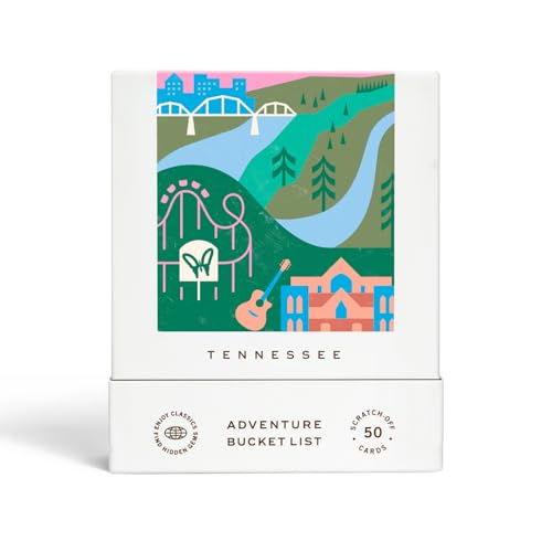 Reach International Outfitters Tennessee Adventure Bucket List: 50 Scratch-Off Cards for Outdoor...