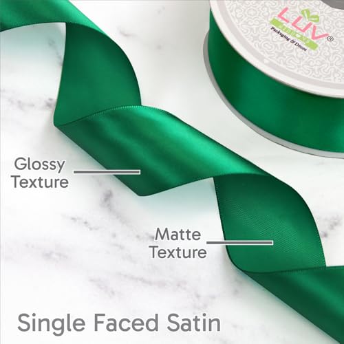 Creative Ideas Satin Single Face 1.5" Inch Ribbon x 50 Yards,for Gift Wrapping Crafts Wedding Decoration Bows Bouquet Floral Arrangement by LUV RIBBONS - Used condition - Image 2