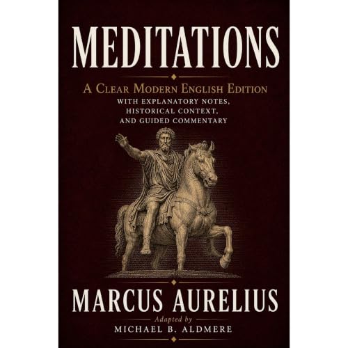 Meditations by Marcus Aurelius (Annotated) Audiolibro Por Michael B. Aldmere, Marcus Aurelius, Mind Atlas Publishing arte de 