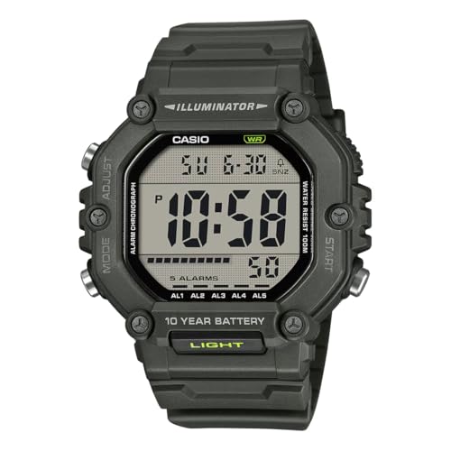 Image of Casio AE-1600HX-3AVDF Digital Clear Watch Unisex (D438)