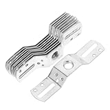 Résout les problèmes d'installation : ce produit facilite et accélère l'installation des luminaires en répondant aux problèmes d'installation courants. support universel pour luminaire, plaque de plafond pour luminaire