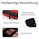 2 Stück Tasche, Kartenspiel Koffer Hält, Mini Reise Tragbares, Spielkarten Aufbewahrungstasche, Spielkarten Box für Spiele im Freien oder Party Kartenspiel(Rot, Schwarz)