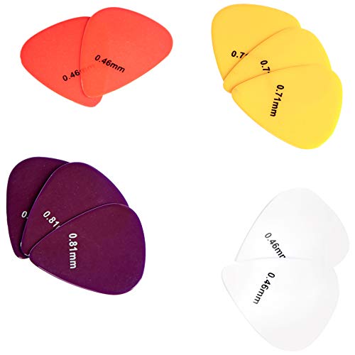 Amazon Basics Lot de 10 médiators pour guitare en celluloïd Couleurs unies - Les Beatles, Paul McCartney, John Lennon, RIngo Starr, George Harrison Amazon Basics Lot de 10 médiators pour guitare en celluloïd Couleurs unies – Image 4