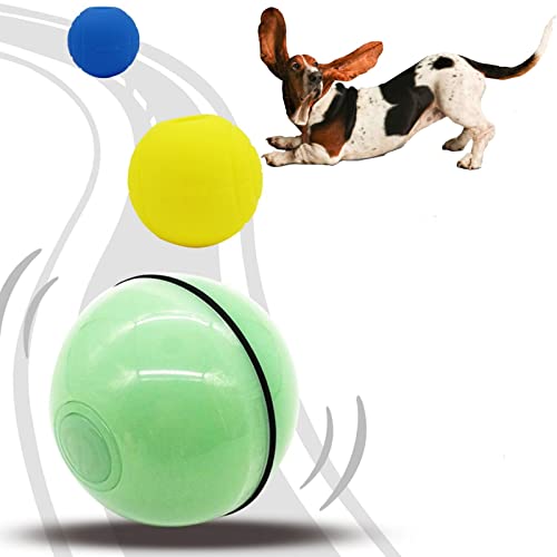 Vetmor Active Rolling Ball For Dogs,Interactive Dog Toys For Entertainment & Stimulation Wicked Active Rolling Ball With 2 Replacement Protective Silicone Cover For Cats And Small Dogs (Green) #TOP7